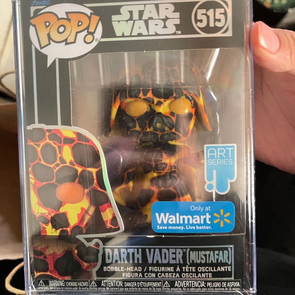 Funko Pop! Artist Series: Star Wars - Darth Vader (Mustafar) Vinyl Bobblehead - Picture 2 of 6